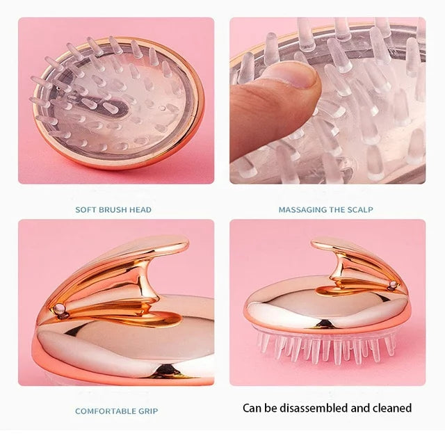 Colorful Scalp Brush, Silicone Head Body Massager,  Shampoo Scalp Massage Brush, Hair Washing Comb, Body Shower Brush Bath Spa SlimmingMassage Brush, Portable Handheld Cleaning Brush Colorful Scalp Brush, Silicone Head Body Massager,  Shampoo Scalp Massage Brush, Hair Washing Comb, Body Shower Brush Bath Spa SlimmingMassage Brush, Portable Handheld Cleaning Brush